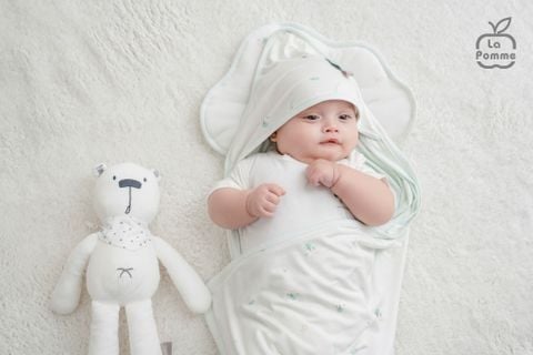  Gối sơ sinh La Pomme vườn ươm hạnh phúc 