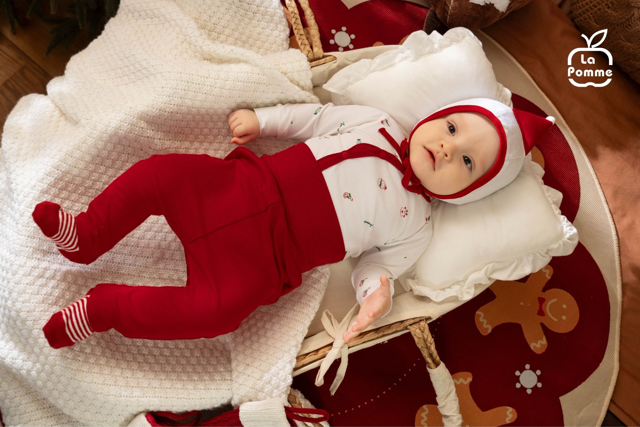  Set 01 đôi tất La Pomme mềm mịn 