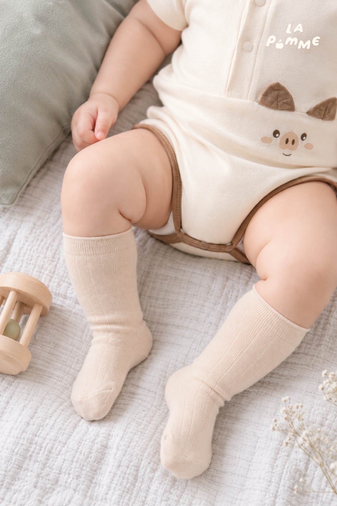  Set 02 đôi tất La Pomme năng động 
