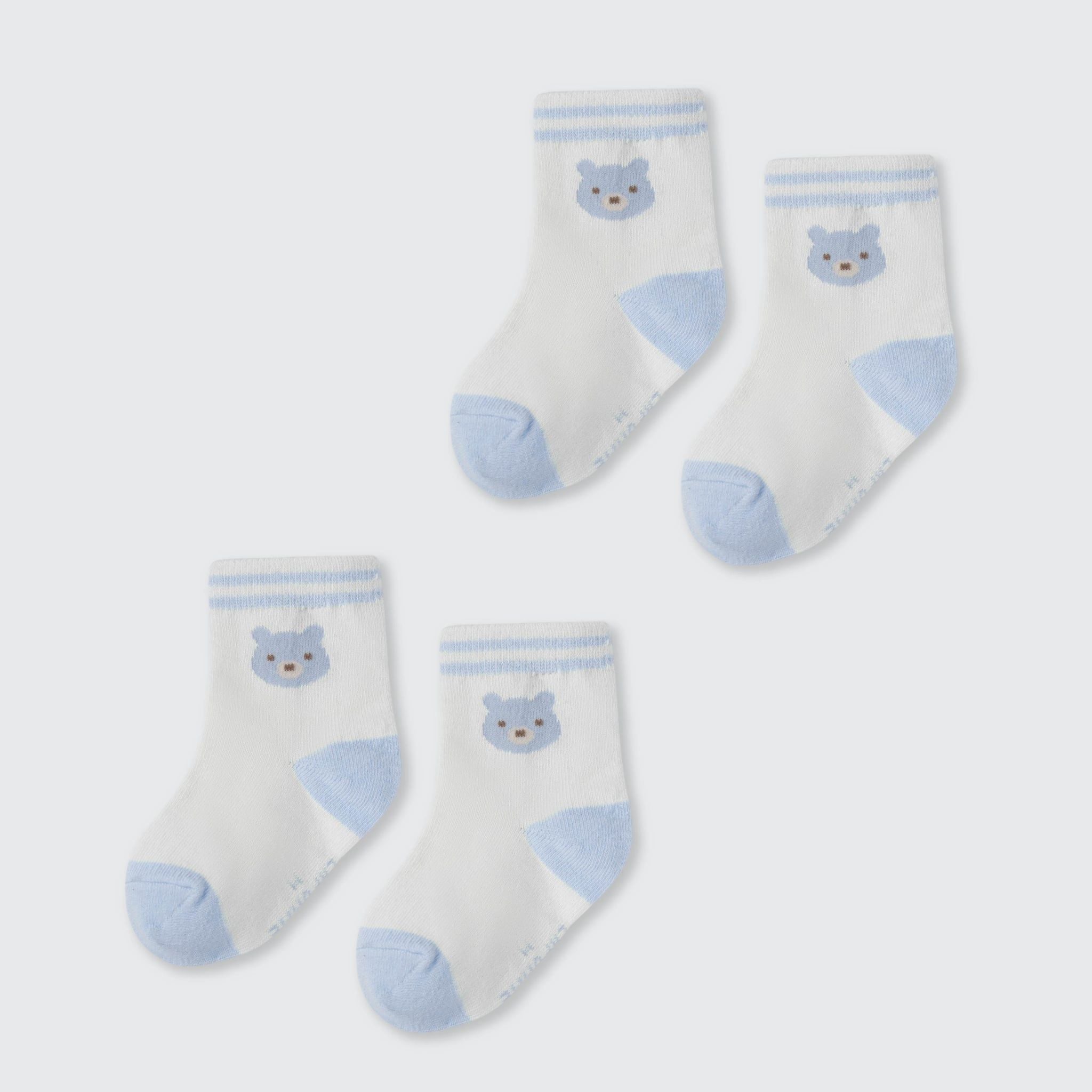  Set 02 đôi tất La Pomme gấu nhỏ đáng yêu 