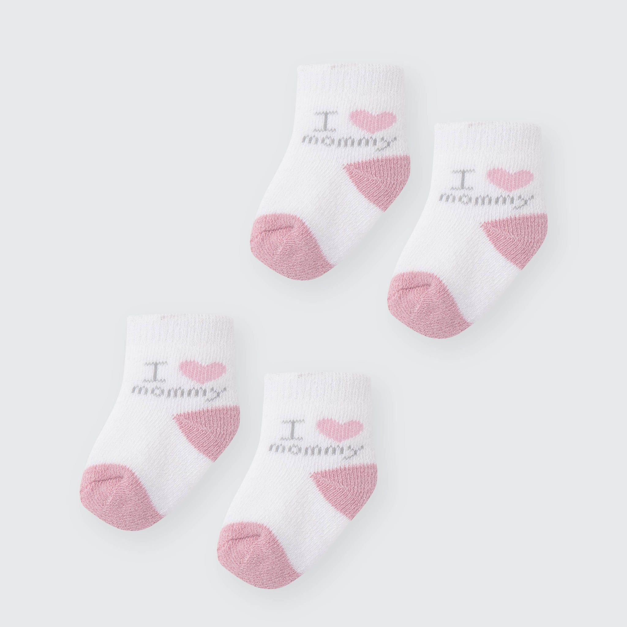  Set 02 đôi tất La Pomme bé yêu của mẹ 