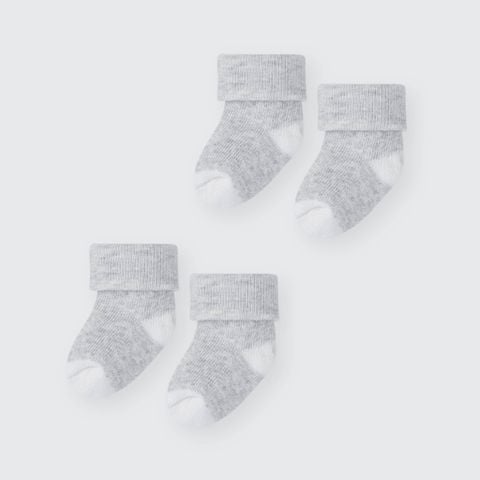  Set 02 đôi tất La Pomme phối màu dễ thương 