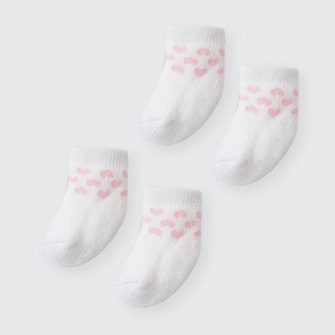  Set 02 đôi tất La Pomme sắc màu tươi tắn 