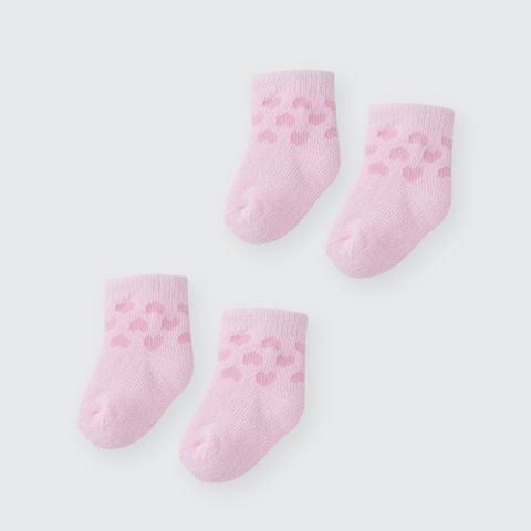  Set 02 đôi tất La Pomme sắc màu tươi tắn 