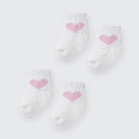  Set 02 đôi tất La Pomme sắc màu tươi tắn 
