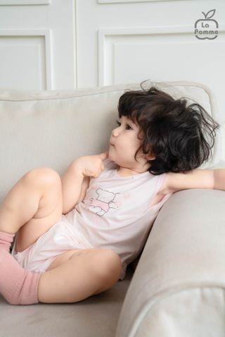  Bộ sát nách Mềm Mịn by La Pomme kỳ nghỉ hè vui nhộn 