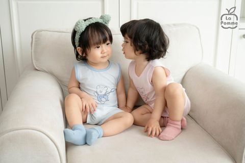 Bộ sát nách Mềm Mịn by La Pomme kỳ nghỉ hè vui nhộn 