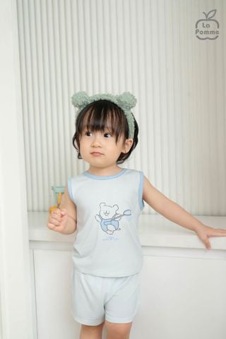  Bộ sát nách Mềm Mịn by La Pomme kỳ nghỉ hè vui nhộn 