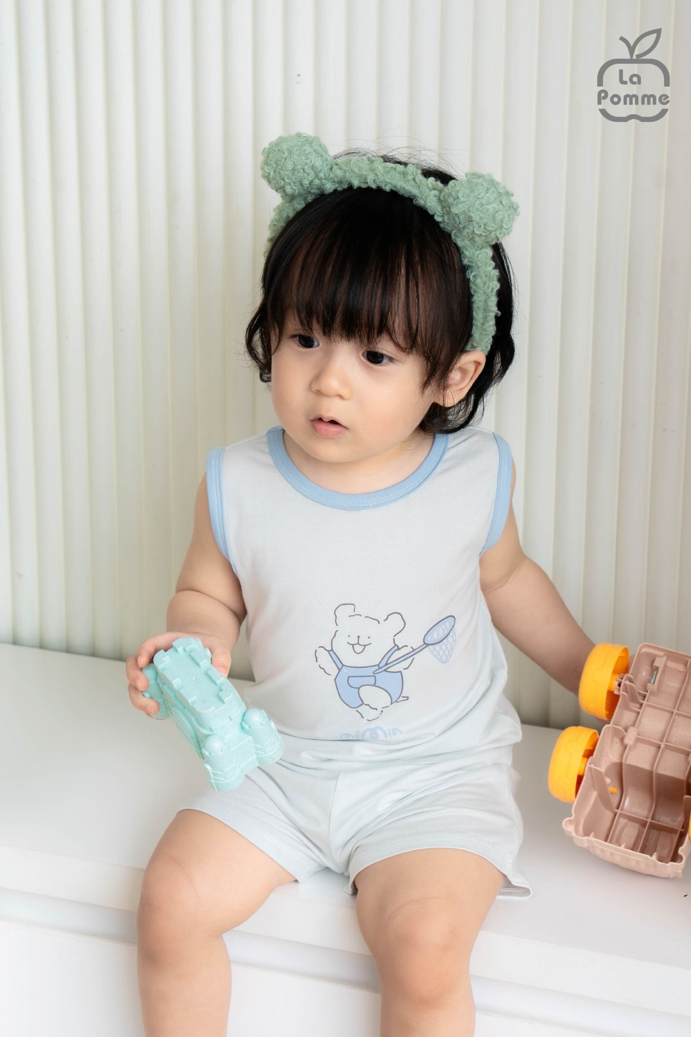  Bộ sát nách Mềm Mịn by La Pomme kỳ nghỉ hè vui nhộn 
