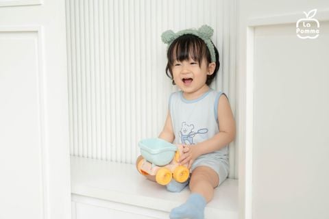  Bộ sát nách Mềm Mịn by La Pomme kỳ nghỉ hè vui nhộn 