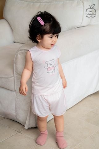  Bộ sát nách Mềm Mịn by La Pomme kỳ nghỉ hè vui nhộn 