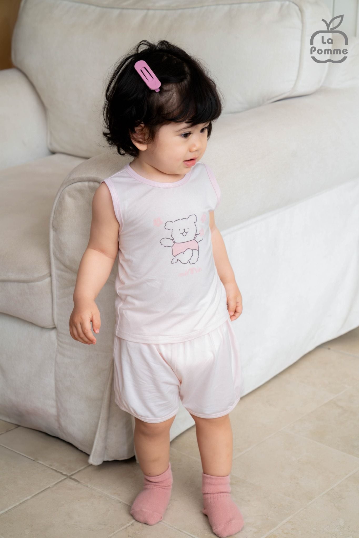  Bộ sát nách Mềm Mịn by La Pomme kỳ nghỉ hè vui nhộn 