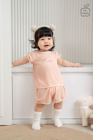  Bộ cộc tay Mềm Mịn by La Pomme kẹo bông ngọt ngào 