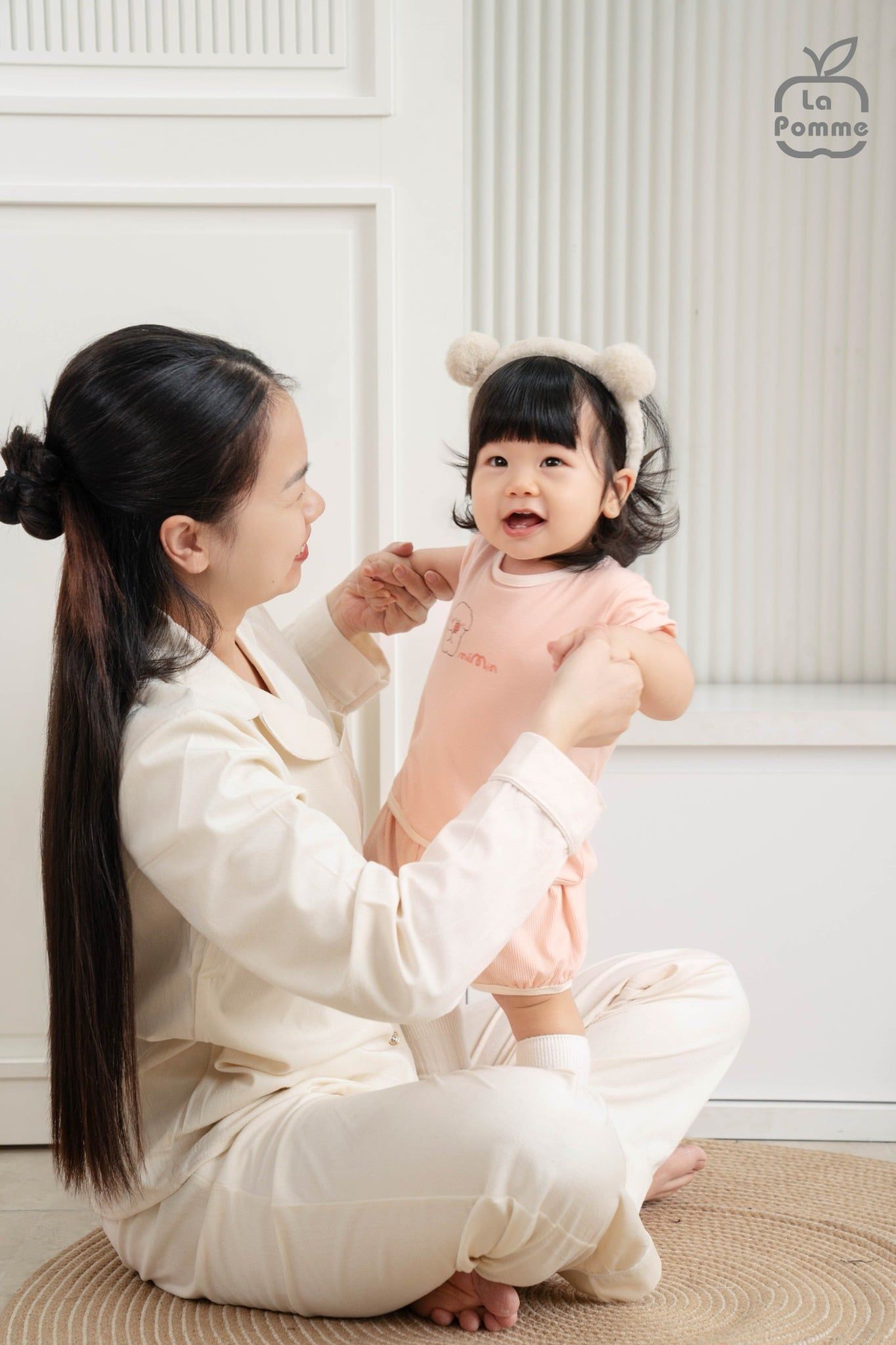  Bộ cộc tay Mềm Mịn by La Pomme kẹo bông ngọt ngào 