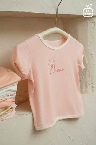  Bộ cộc tay Mềm Mịn by La Pomme kẹo bông ngọt ngào 