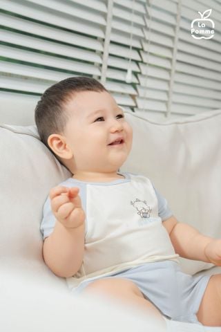  Bộ cộc tay Mềm Mịn by La Pomme vũ trụ êm ái 