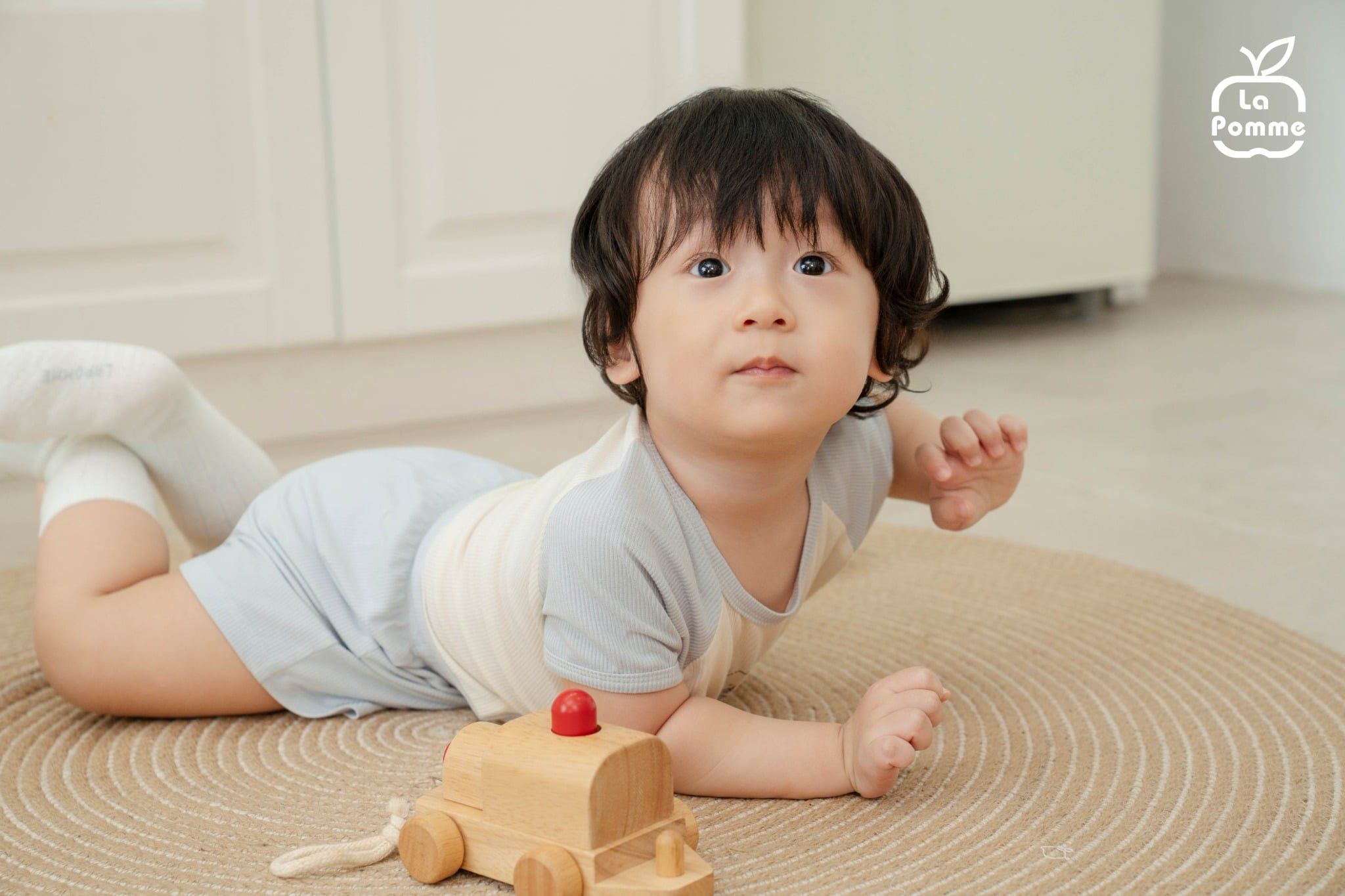  Bộ cộc tay Mềm Mịn by La Pomme vũ trụ êm ái 