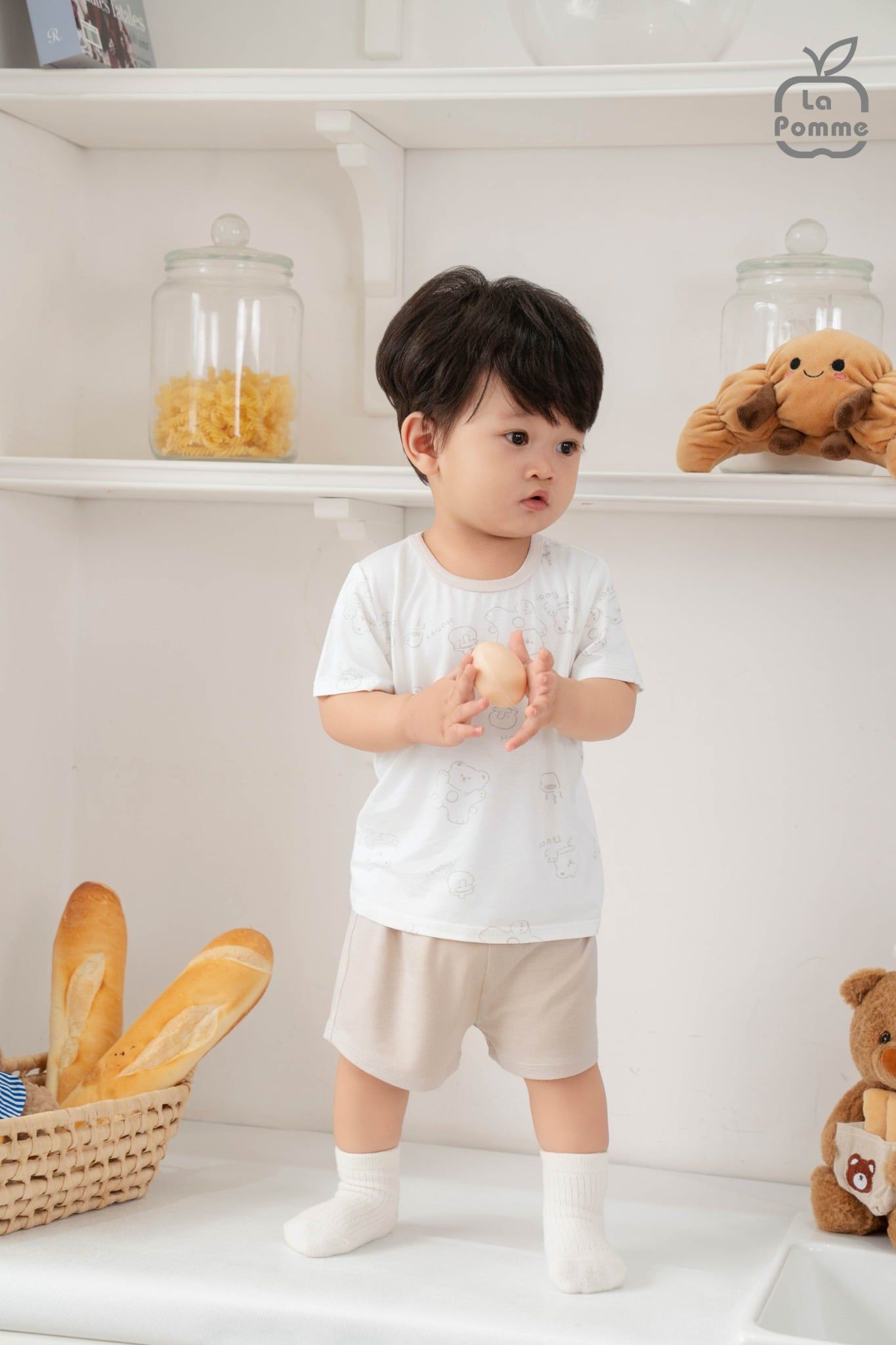  Bộ cộc tay Mềm Mịn by La Pomme người bạn mềm mịn 