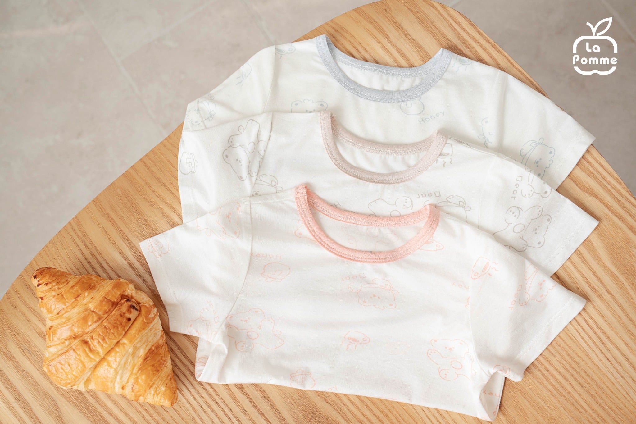  Bộ cộc tay Mềm Mịn by La Pomme người bạn mềm mịn 