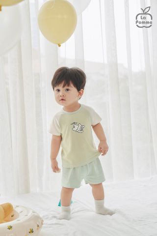  Bộ cộc tay Mềm Mịn by La Pomme những người bạn xứ biển 