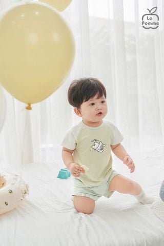  Bộ cộc tay Mềm Mịn by La Pomme những người bạn xứ biển 