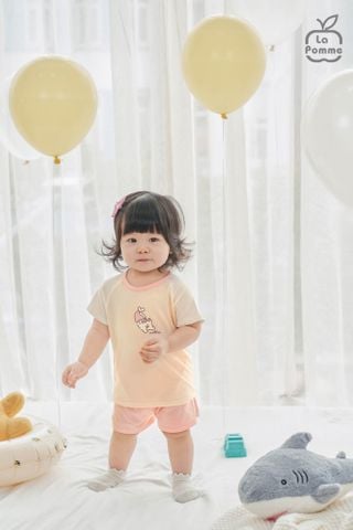  Bộ cộc tay Mềm Mịn by La Pomme những người bạn xứ biển 