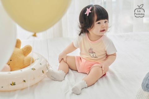  Bộ cộc tay Mềm Mịn by La Pomme những người bạn xứ biển 
