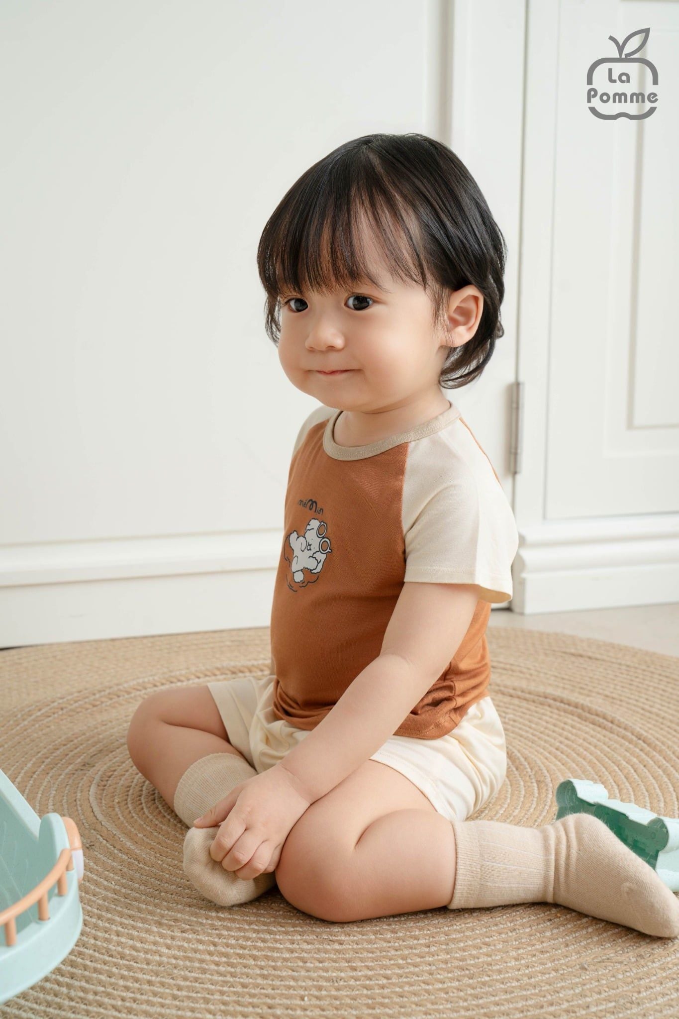  Bộ cộc tay Mềm Mịn by La Pomme những người bạn xứ biển 