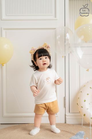  Bộ cộc tay Mềm Mịn by La Pomme cùng lướt trên mặt sóng 