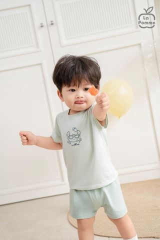 Bộ cộc tay Mềm Mịn by La Pomme cùng lướt trên mặt sóng 