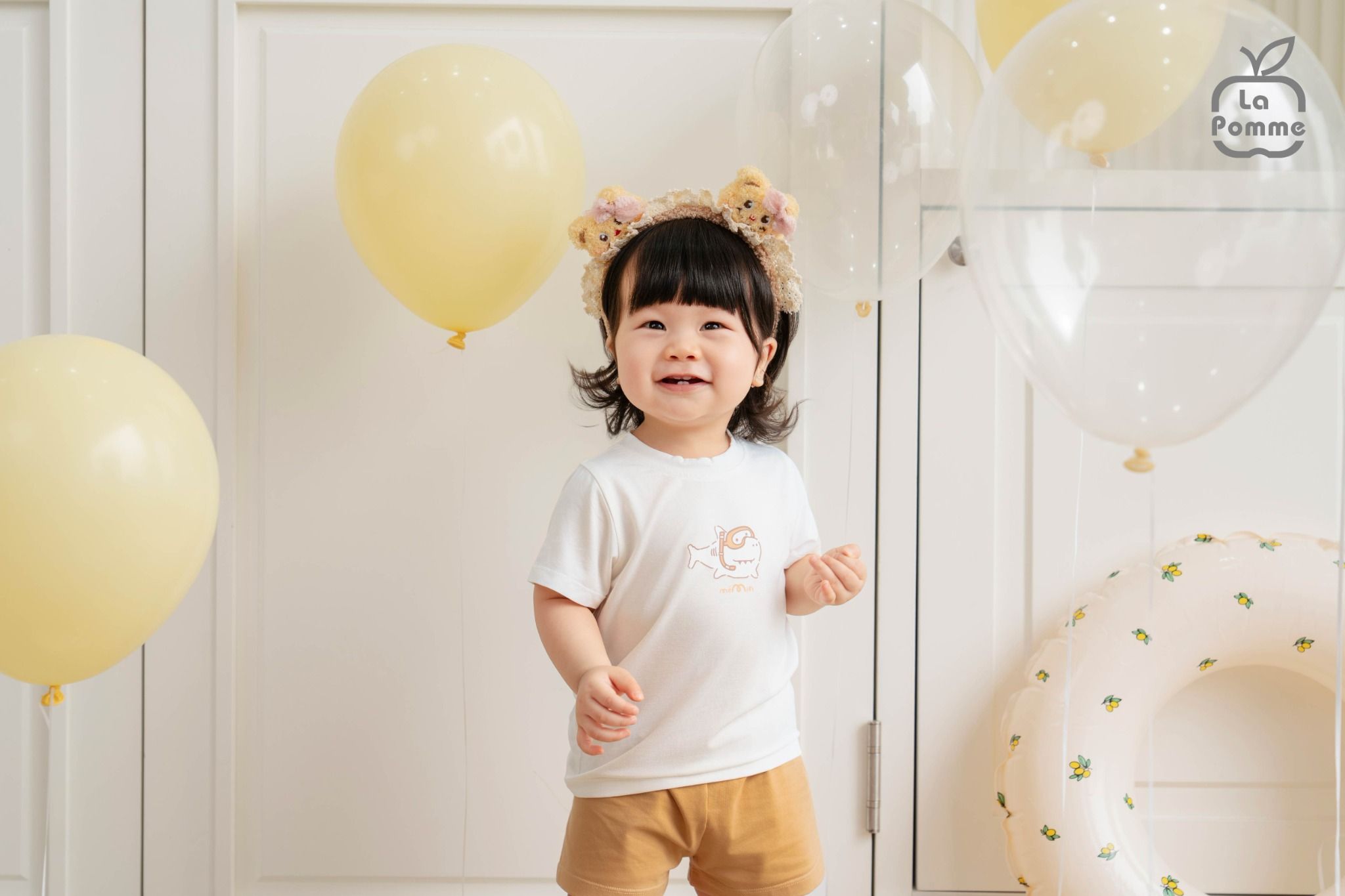  Bộ cộc tay Mềm Mịn by La Pomme cùng lướt trên mặt sóng 