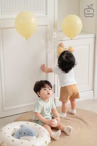  Bộ cộc tay Mềm Mịn by La Pomme cùng lướt trên mặt sóng 