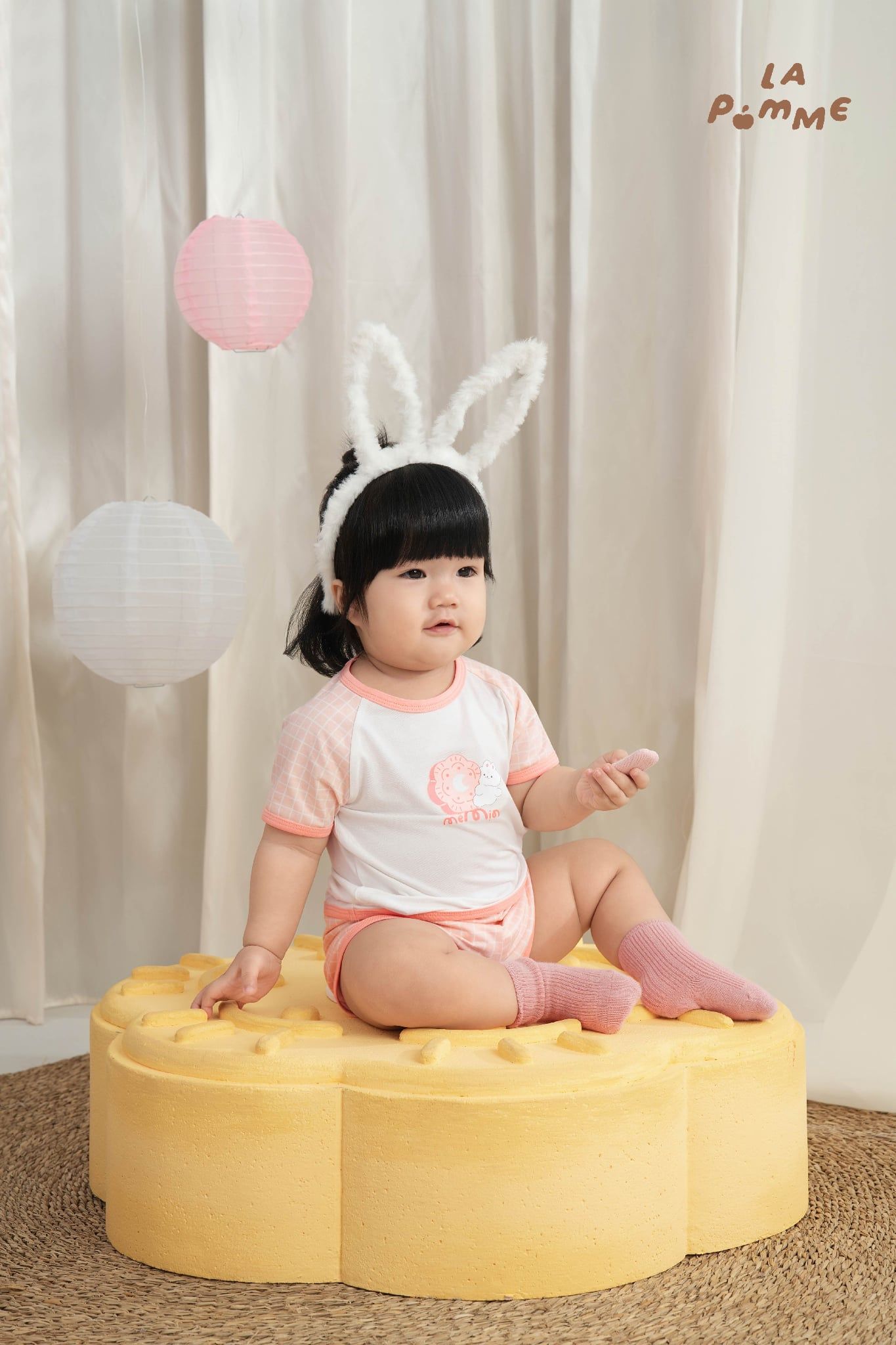  [NÊN TĂNG SIZE] Bộ cộc tay Mềm Mịn by La Pomme chiếc bánh xinh của puppy 