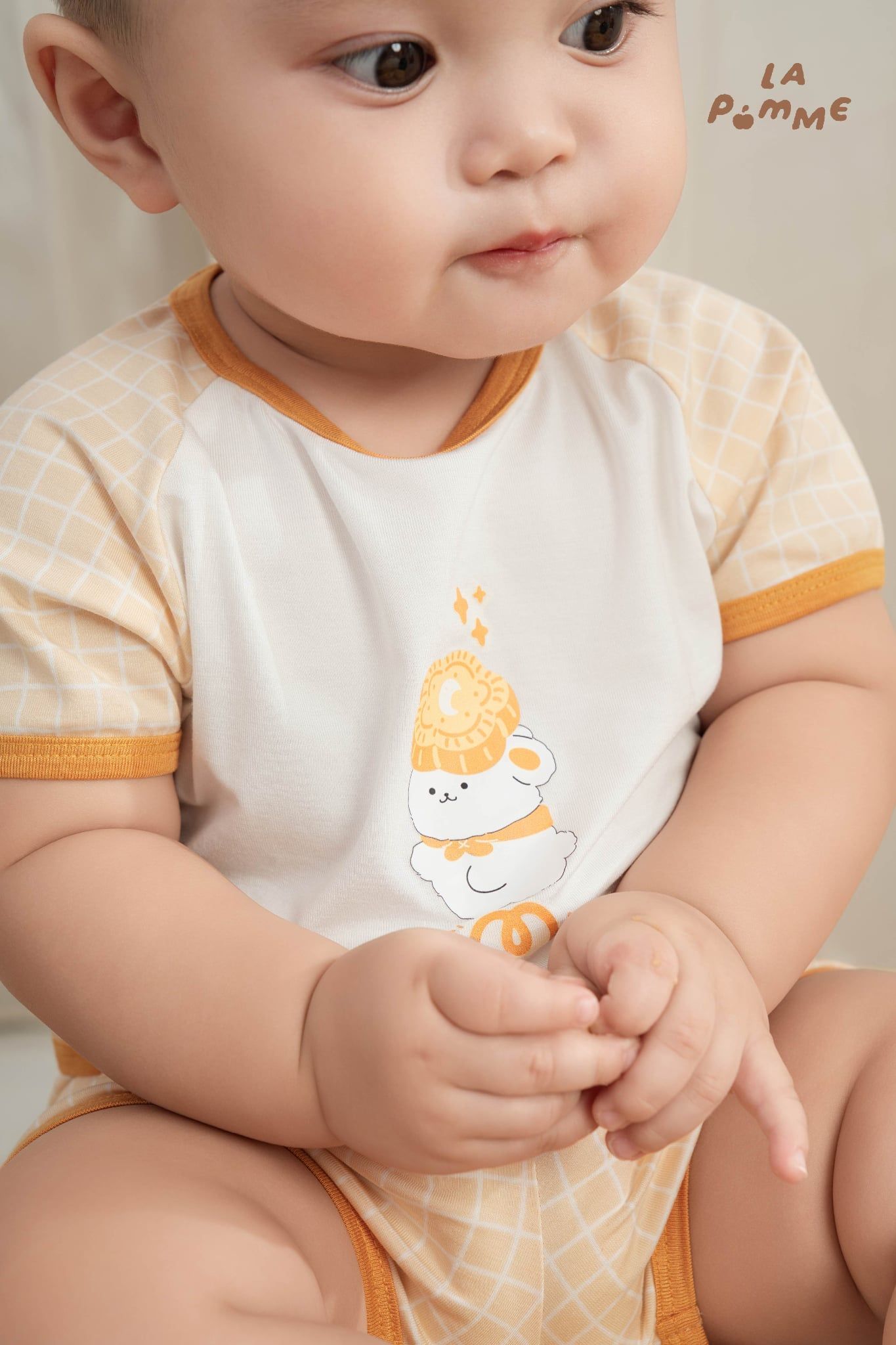  [NÊN TĂNG SIZE] Bộ cộc tay Mềm Mịn by La Pomme chiếc bánh xinh của puppy 