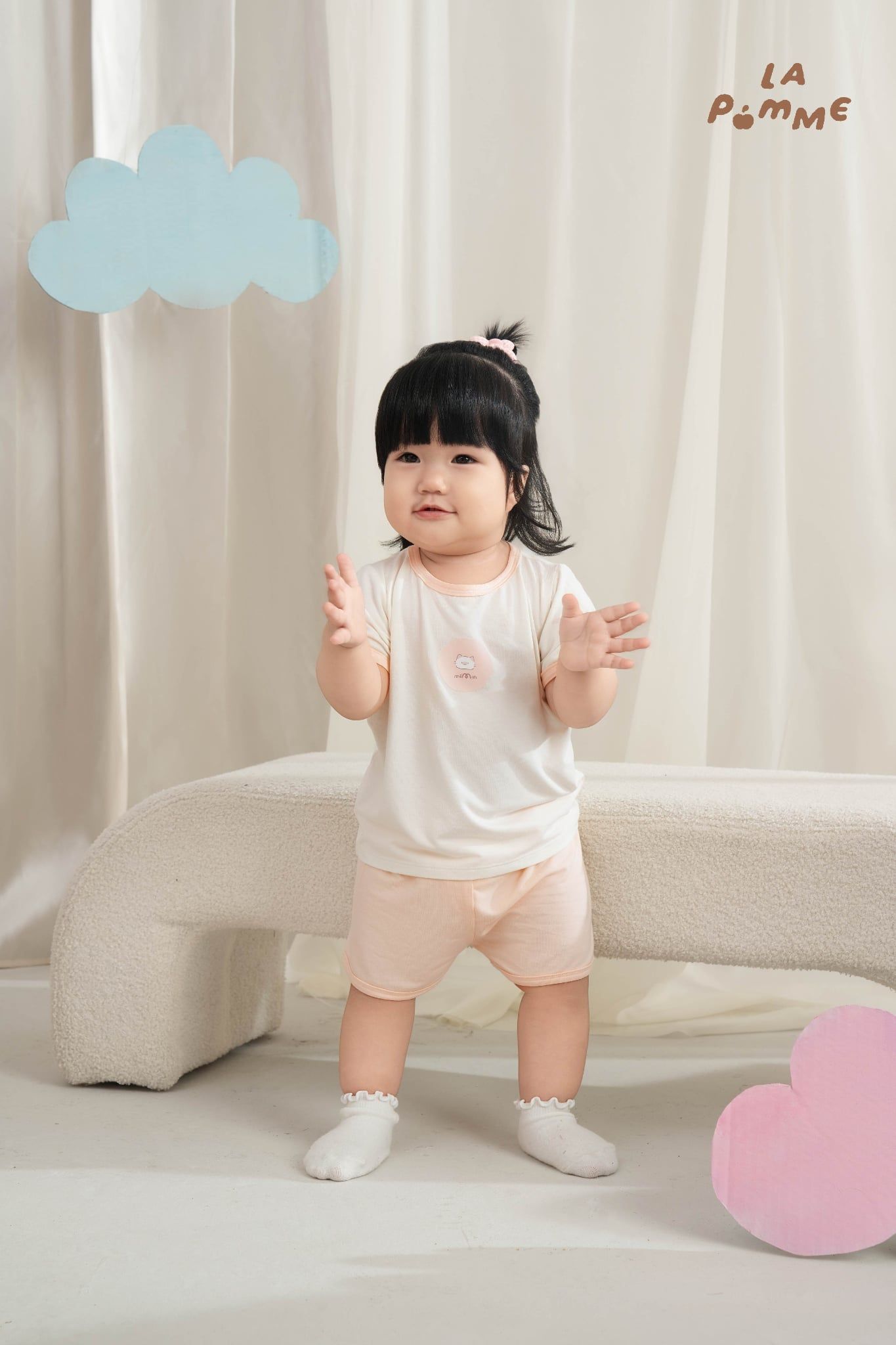  Bộ cộc tay Mềm Mịn by La Pomme người bạn tuổi thơ 