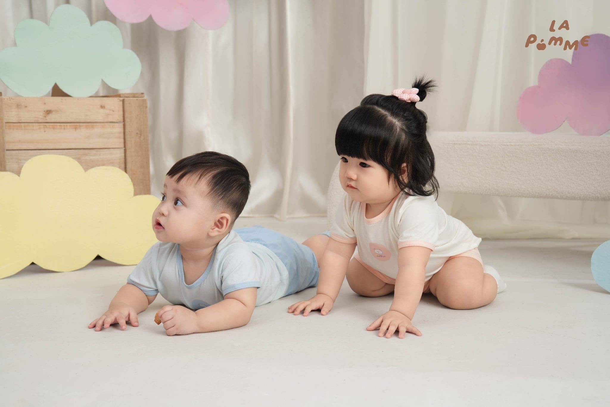  Bộ cộc tay Mềm Mịn by La Pomme người bạn tuổi thơ 