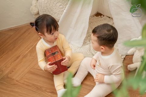  Bộ dài tay mềm mịn by La Pomme vũ trụ vui nhộn 