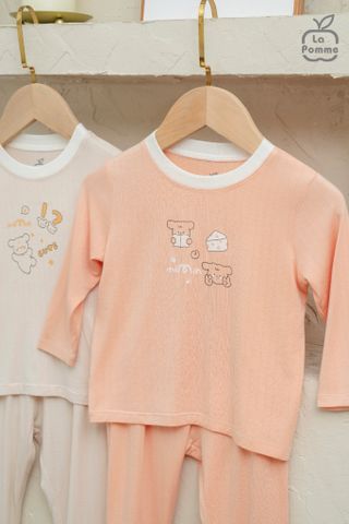  Bộ dài tay mềm mịn by La Pomme vũ trụ vui nhộn 