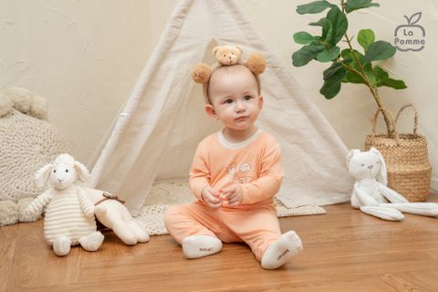  Bộ dài tay mềm mịn by La Pomme vũ trụ vui nhộn 