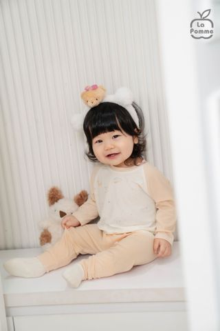  Bộ dài tay Mềm Mịn by La Pomme ngày năng động của cún con 