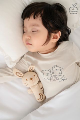  Bộ dài tay Mềm Mịn by La Pomme cún bông năng động 