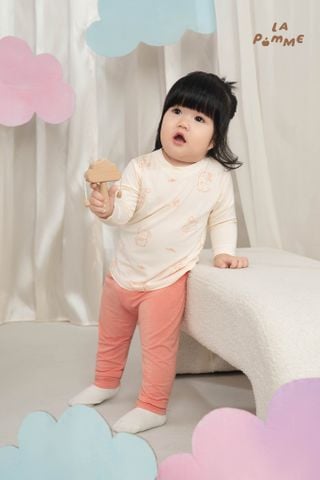  Bộ dài tay Mềm Mịn by La Pomme họa tiết đón mùa xinh 