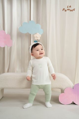  Bộ dài tay Mềm Mịn by La Pomme puppy nhí nhảnh 