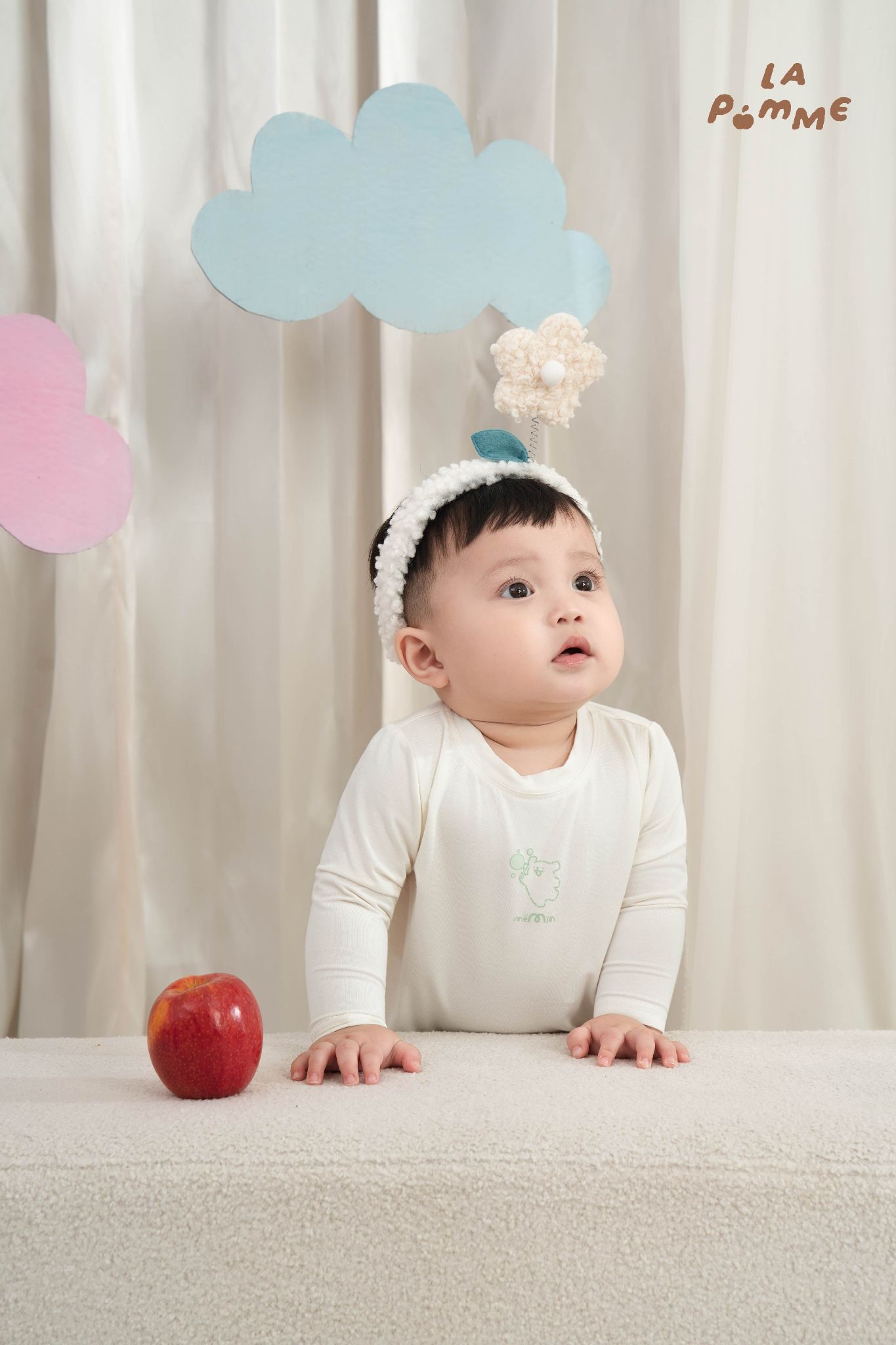  Bộ dài tay Mềm Mịn by La Pomme puppy nhí nhảnh 