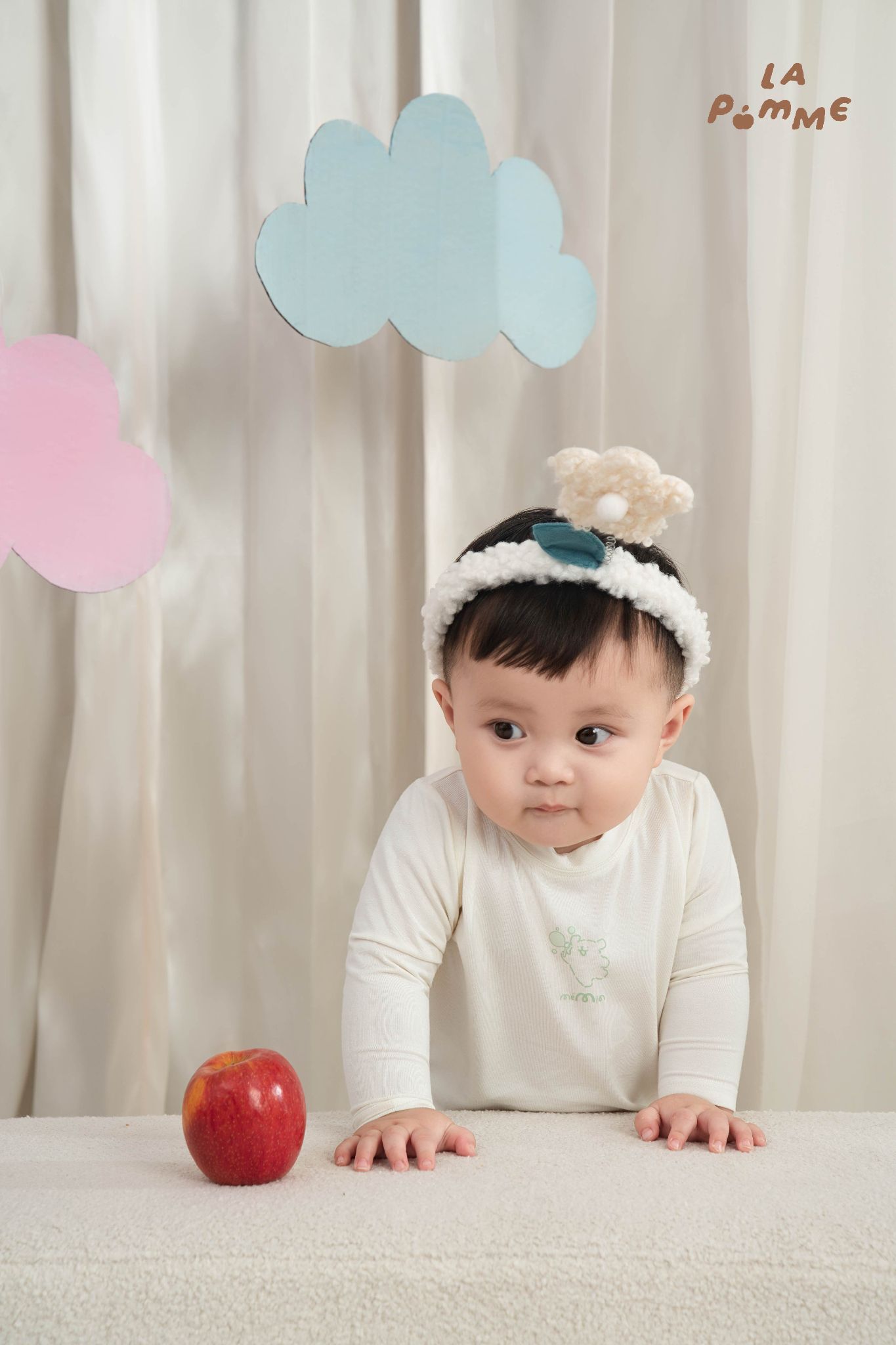  Bộ dài tay Mềm Mịn by La Pomme puppy nhí nhảnh 