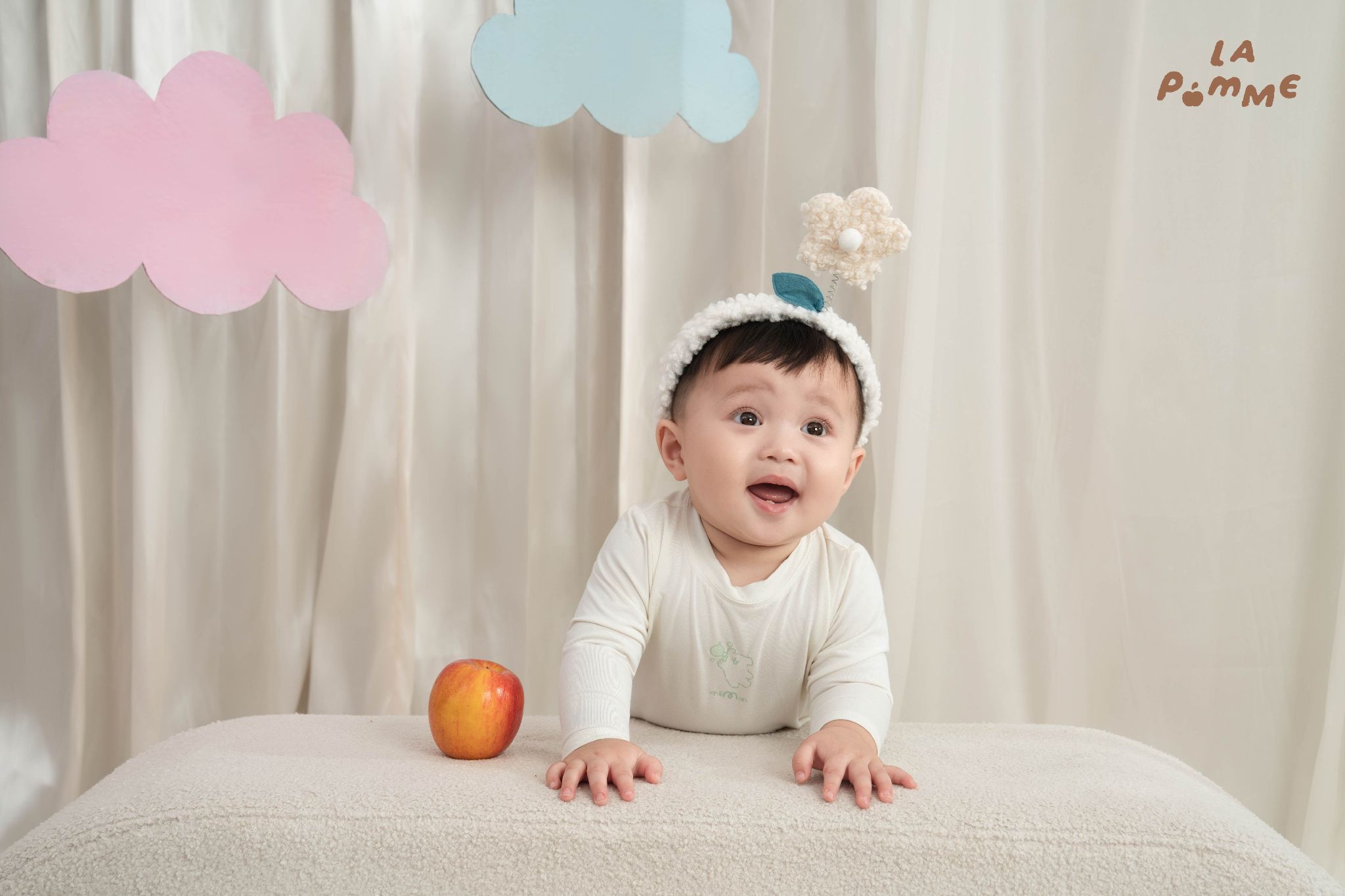  Bộ dài tay Mềm Mịn by La Pomme puppy nhí nhảnh 