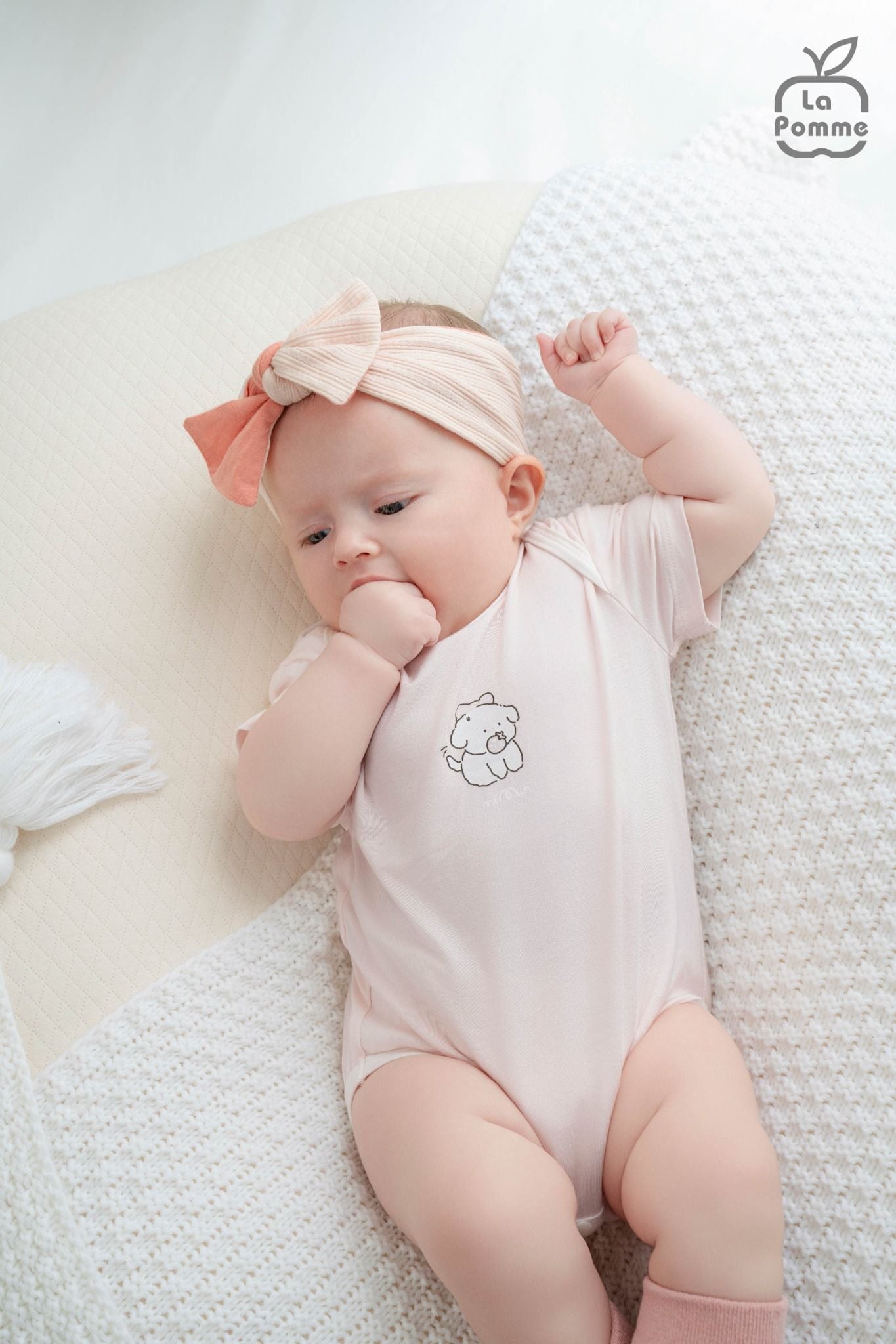  Set 2 Body chip cộc tay Mềm Mịn by La Pomme sắc màu dễ thương 