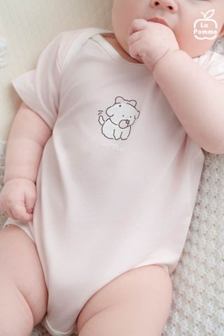  Set 2 Body chip cộc tay Mềm Mịn by La Pomme sắc màu dễ thương 