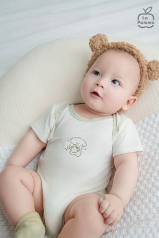  Set 2 Body chip cộc tay Mềm Mịn by La Pomme sắc màu dễ thương 