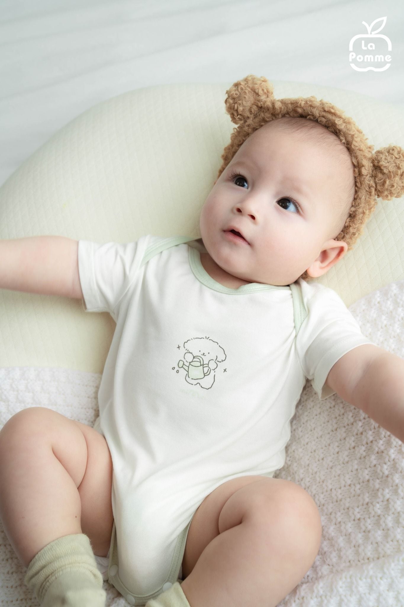  Set 2 Body chip cộc tay Mềm Mịn by La Pomme sắc màu dễ thương 